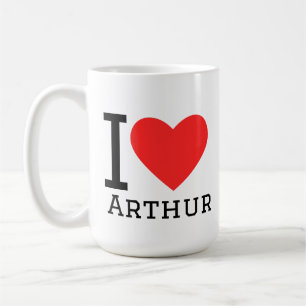Mug J'aime arthur