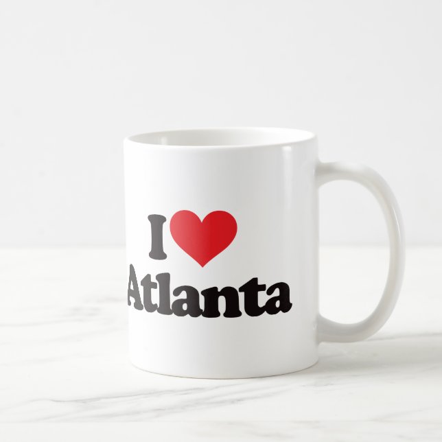 Mug J'aime Atlanta (Droite)