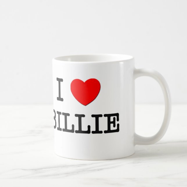Mug J'aime Billie (Droite)