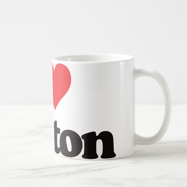 Mug J'aime Boston (Droite)