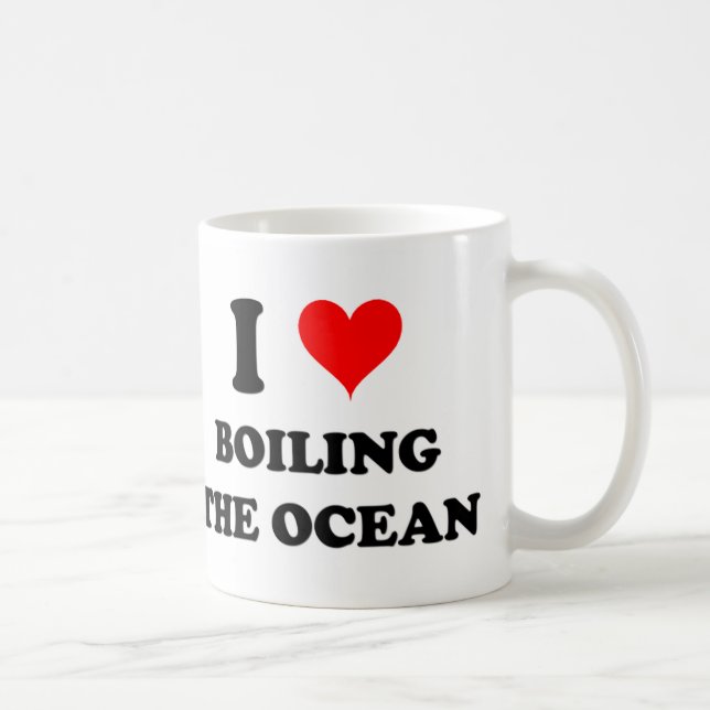 Mug J'aime bouillir l'océan (Droite)