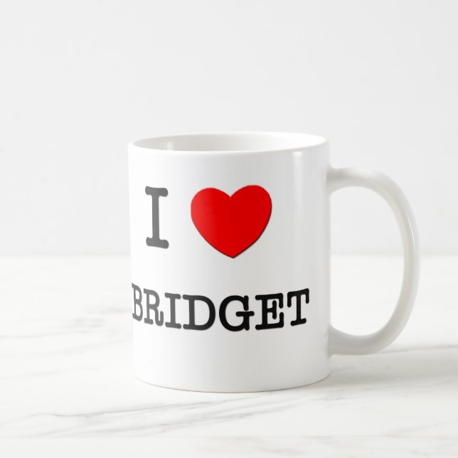 Mug J'aime Bridget (Droite)