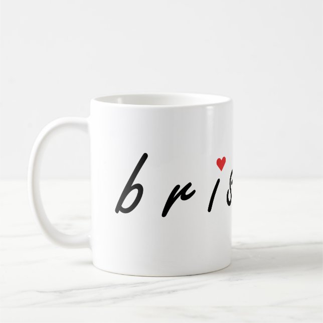 Mug J'aime Brisbane (Gauche)