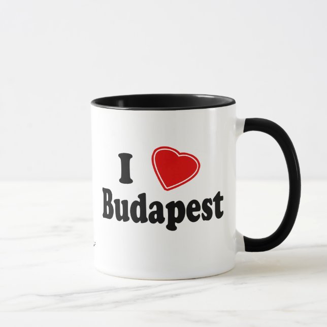 Mug J'aime Budapest (Droite)