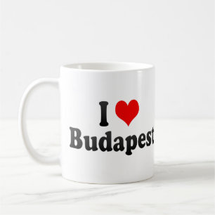 Mug J'aime Budapest, Hongrie