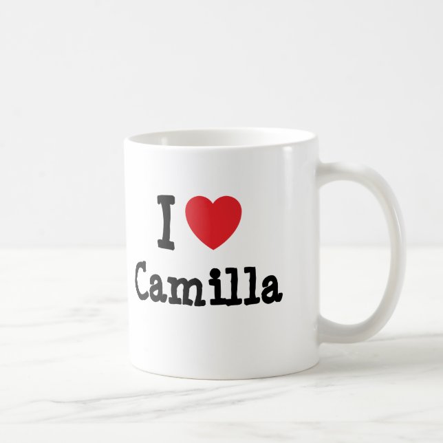 Mug J'aime Camilla heart T-Shirt (Droite)
