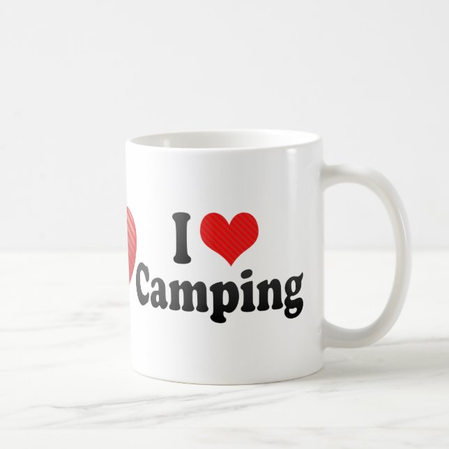 Mug J'aime camper (Droite)
