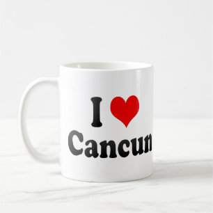 Mug J'aime Cancun, Mexique