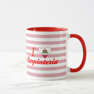 Mug J'aime Carpinteria, la Californie