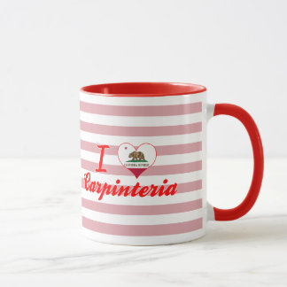Mug J'aime Carpinteria, la Californie