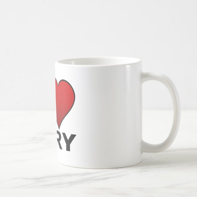 MUG J'AIME CARY, OR - LA CAROLINE DU NORD (Droite)