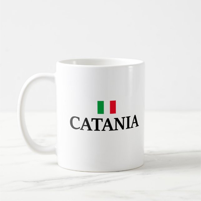 Mug J'aime Catane Italie (Gauche)