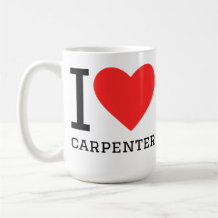 Mug J'aime charpentier