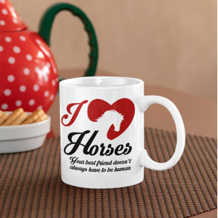 Mug J'aime / Chevaux du coeur