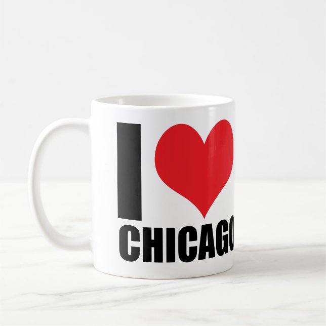Mug J'aime Chicago (Gauche)
