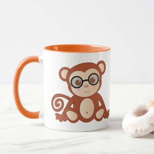 Mug J'Aime Chimply Ma Mug-Cute Monkey Cup