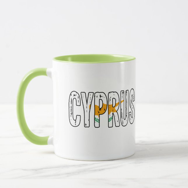 Mug J'aime Chypre (Gauche)