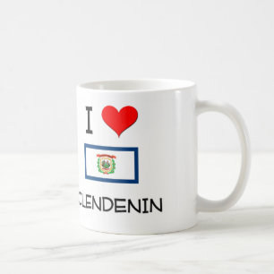 Mug J'aime Clendenin la Virginie Occidentale
