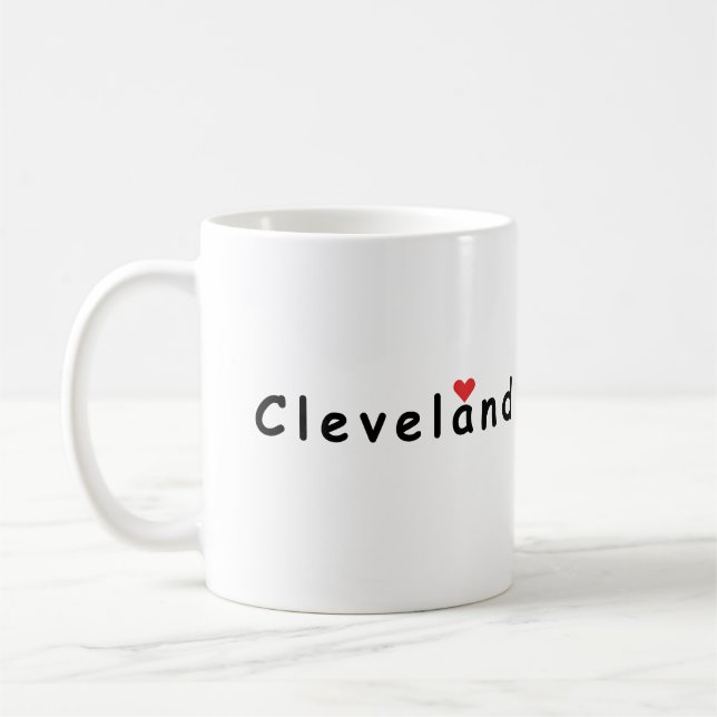 Mug J'aime Cleveland (Gauche)