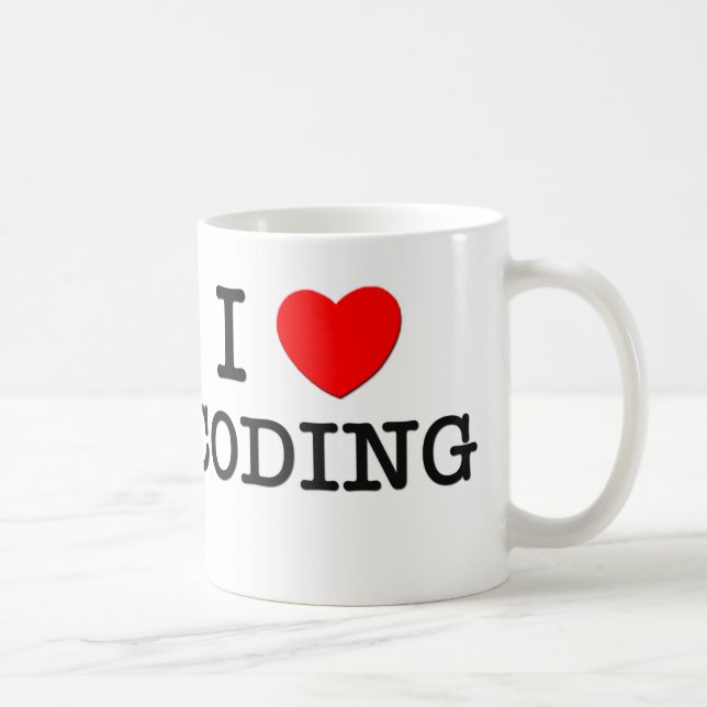 Mug J'aime coder (Droite)