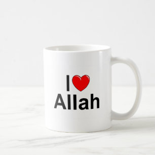 Mug J'aime (coeur) Allah