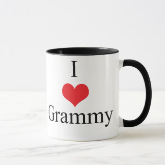 Mug J'aime (coeur) Grammy