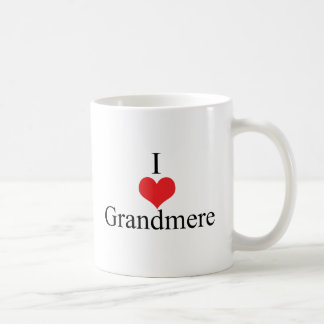 Mug J'aime (coeur) Grandmere