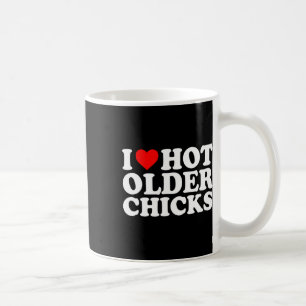 Mug J'aime cœur mes filles femmes plus âgées mignonnes