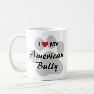 Mug J'aime (coeur) mon despote américain