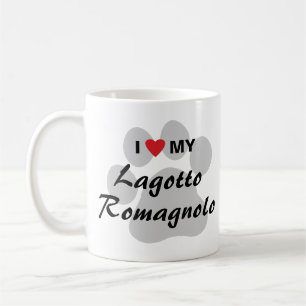 Mug J'aime (coeur) mon Lagotto Romagnolo