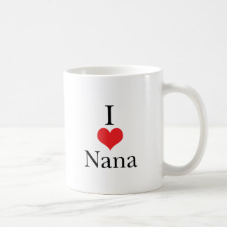 Mug J'aime (coeur) Nana