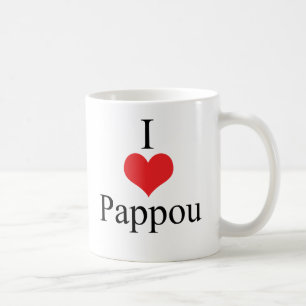 Mug J'aime (coeur) Pappou