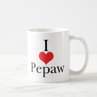 Mug J'aime (coeur) Pepaw