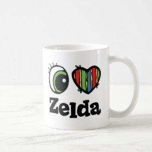 Mug J'aime (Cœur) Zelda