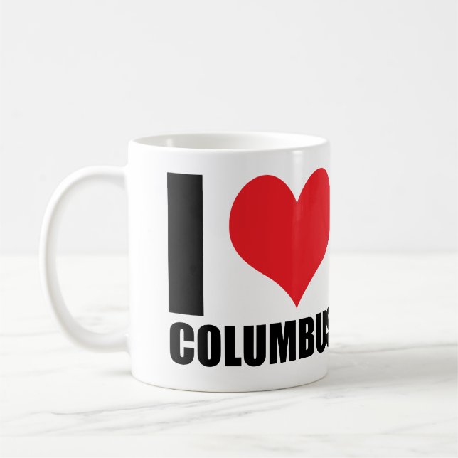 Mug J'aime Columbus (Gauche)