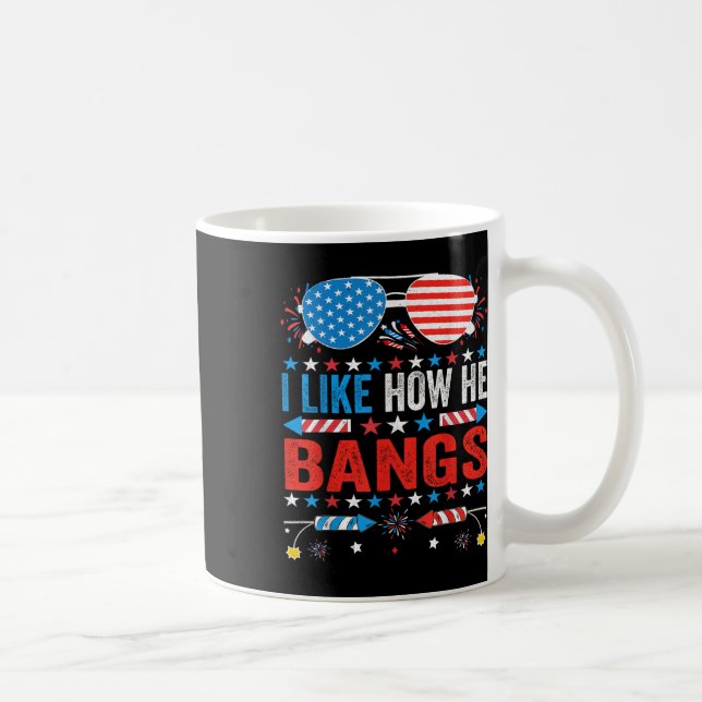 Mug J'aime comment il fait exploser des feux d'artific (Droite)