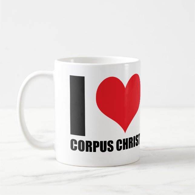 Mug J'aime Corpus Christi (Gauche)