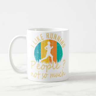 Mug J'aime Courir Les Gens Pas Tant Drôle De Course