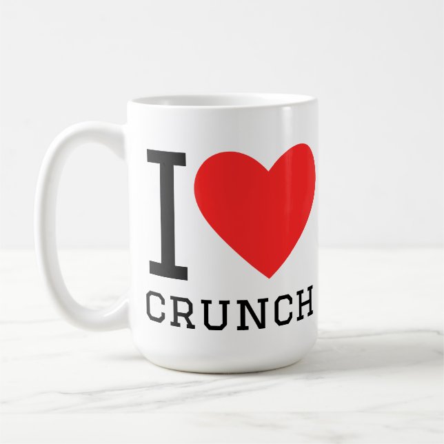 Mug J'aime crunch (Gauche)