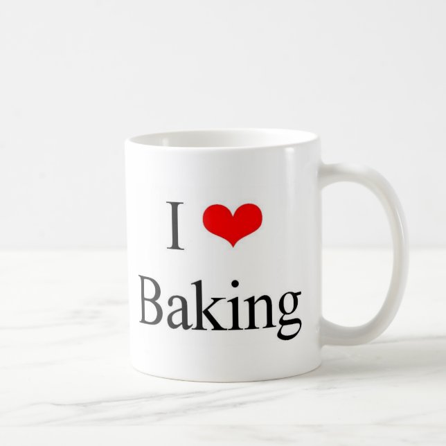 Mug J'aime cuire au four faire (Droite)