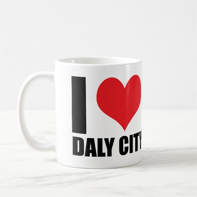 Mug J'aime Daly City (Gauche)