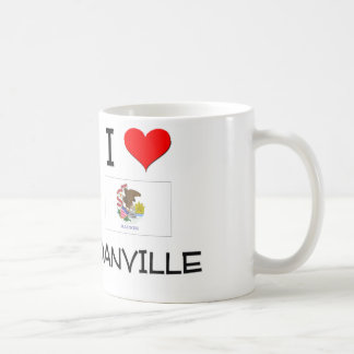 Mug J'aime DANVILLE l'Illinois