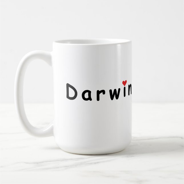 Mug J'aime Darwin Australie (Gauche)