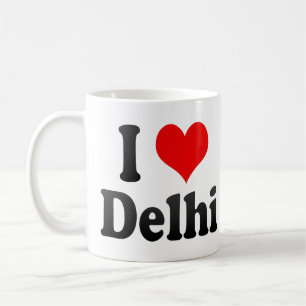 Mug J'aime Delhi, Inde. Mera Pyar Delhi, Inde