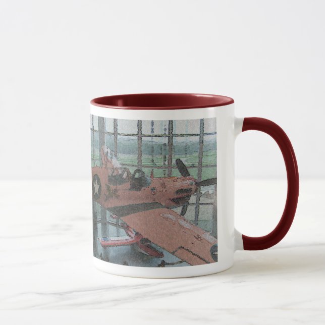 Mug J'aime des avions (Droite)