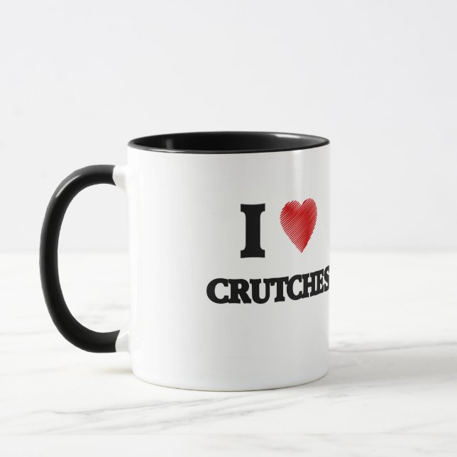Mug J'aime des béquilles (Gauche)
