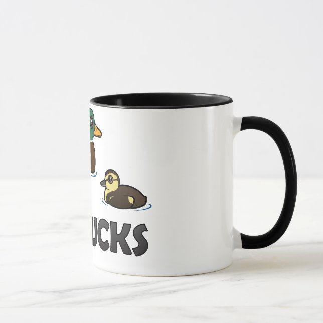 Mug J'aime des canards (Droite)