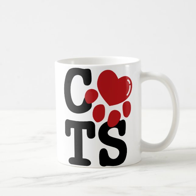 Mug J'aime des chats (Droite)