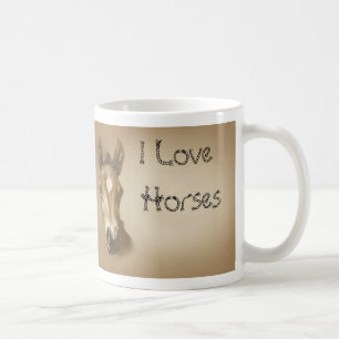 Mug J'aime des chevaux