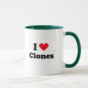 Mug J'aime des clones